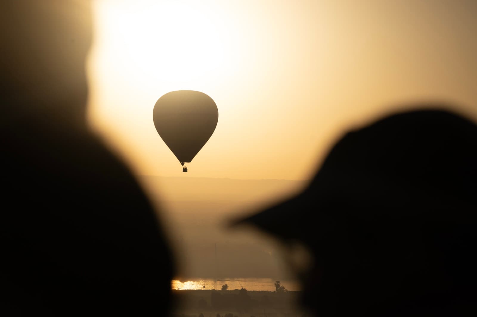 Hot air balloons